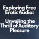Exploring Free Erotic Audio: Unveiling the Thrill of Auditory Pleasure