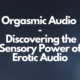 Orgasmic Audio - Discovering the Sensory Power of Erotic Audio