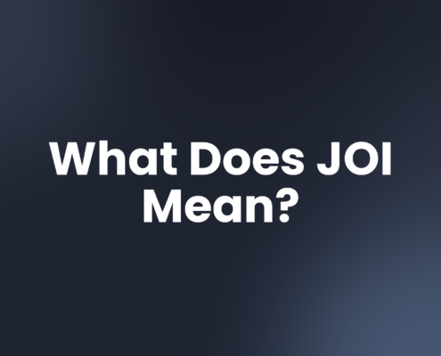 What Does JOI Mean?